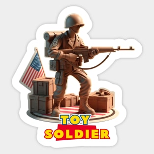 Toy Soldier Sticker